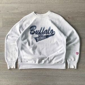 [Made in U.S.A] Vintage MV Sports Buffalo University Heavy Sweatshirt